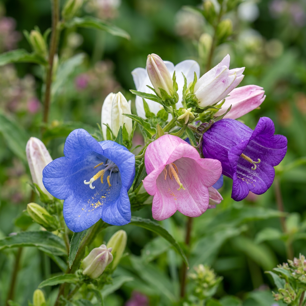 Mixed Campanula Bellflower Seeds – Canterbury Bells Plant