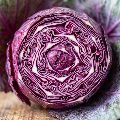 Red Rock Cabbage Seeds (Brassica oleracea) – Heirloom Red Cabbage Seeds