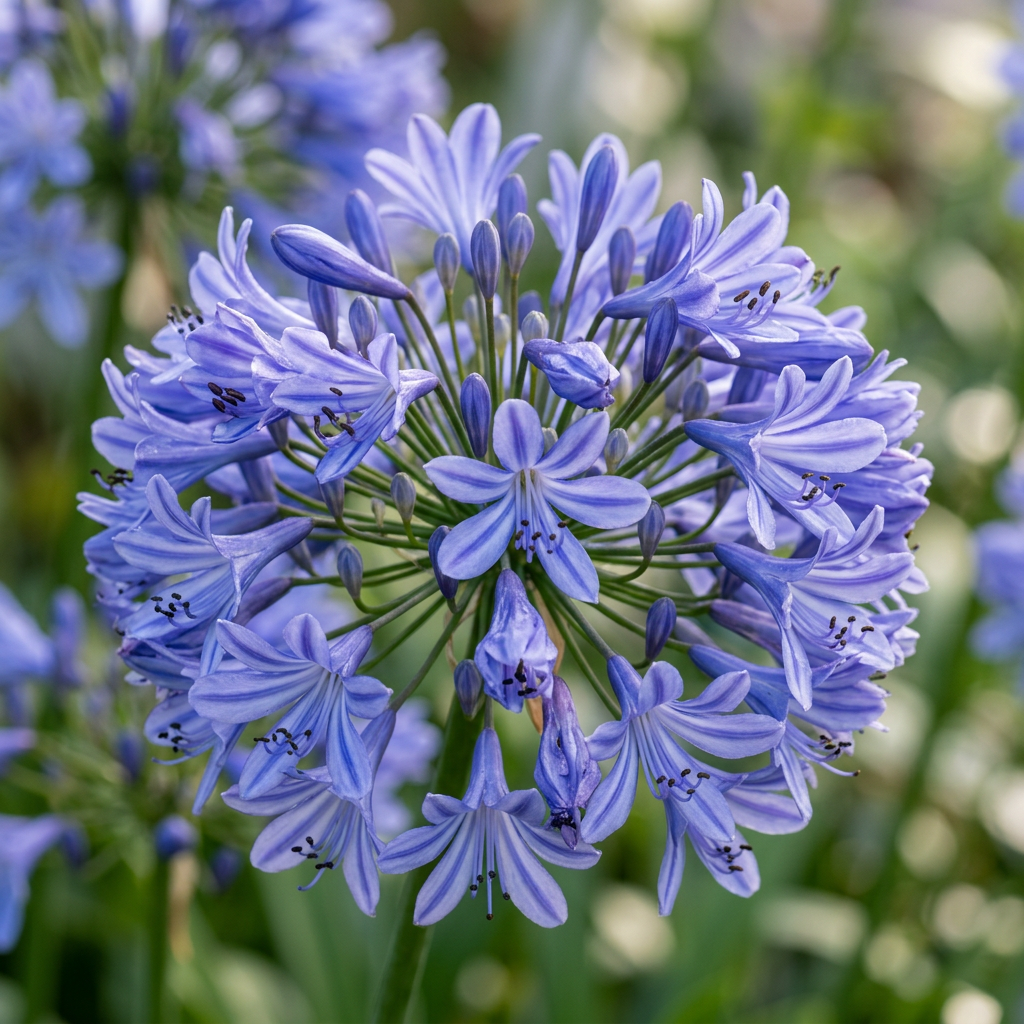 Lily of the Nile Seeds (Agapanthus africanus) – Blue Agapanthus Flower Seeds