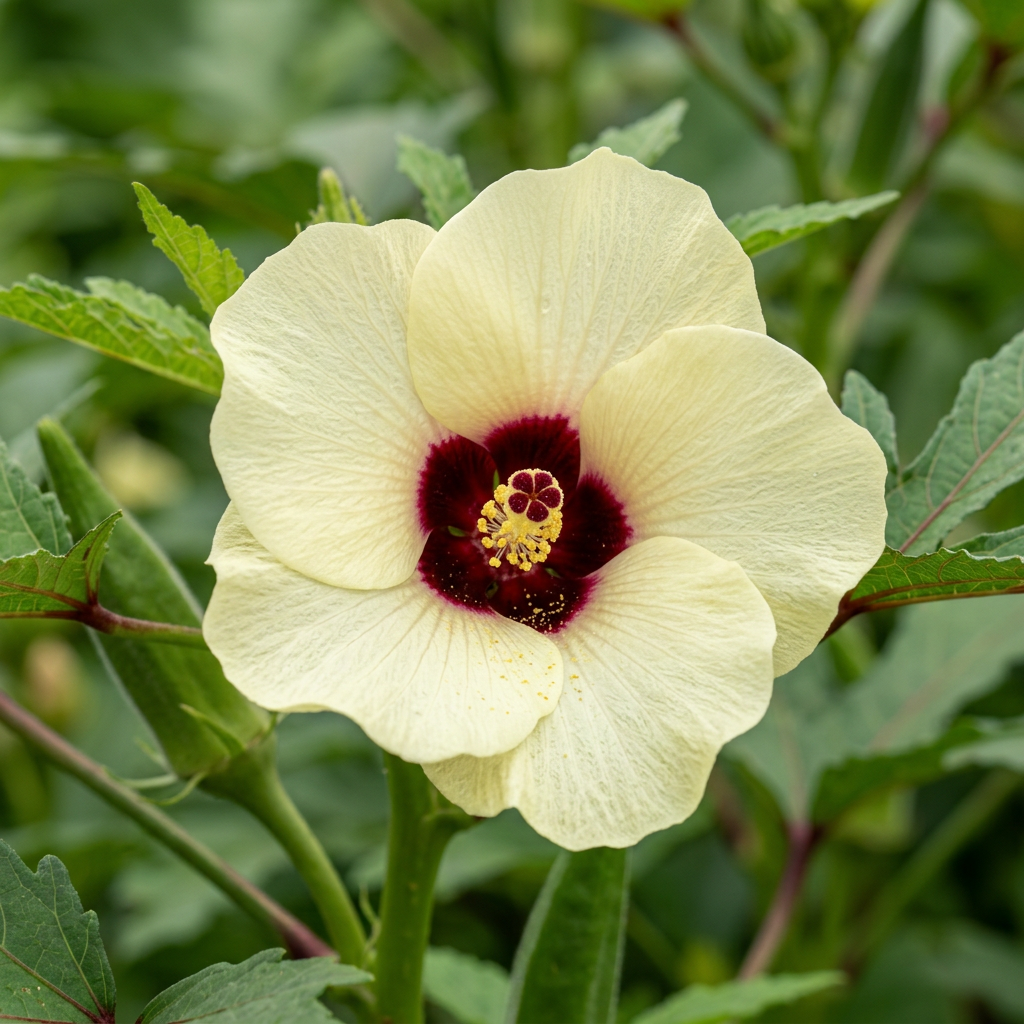 Red Lady’s Finger Seeds – Okra for Planting