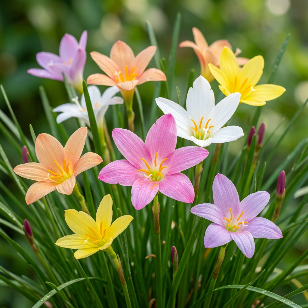 Mixed Rain Lily Flower Seeds for Planting	Mixed Rain