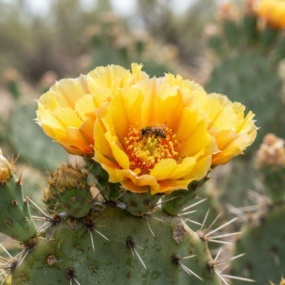 Red Prickly Pear Cactus Seeds for Planting