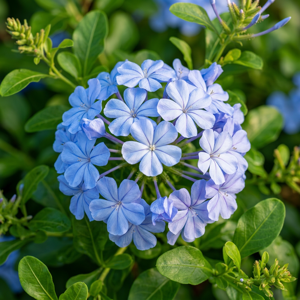 Plumbago Flower Seeds - Sky Blue Plumbago Flower Seeds for Garden