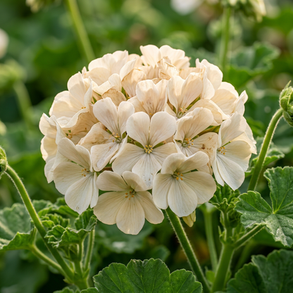 Cream Geranium Flower Seeds for Planting