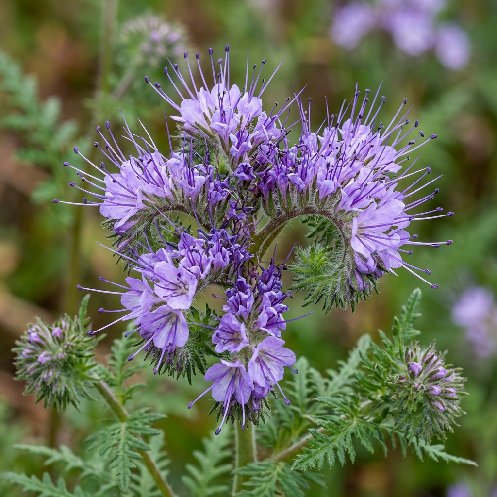 Phacelia Tanacetifolia Seeds - Phacelia Flower Seeds for Garden