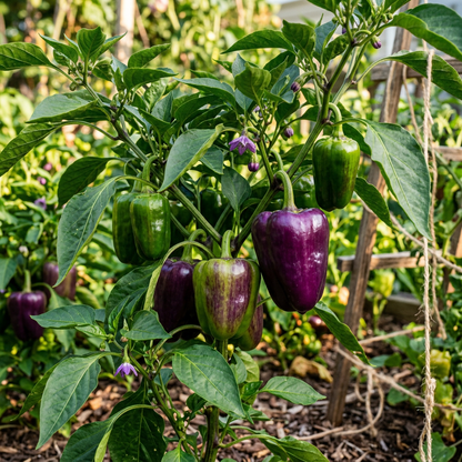 Capsicum Purple Vegetable Seeds for Planting