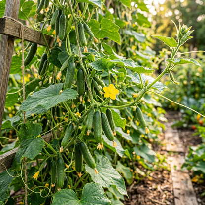 Picolino Cucumber Seeds – Mini Cucumber Seeds for Home Garden