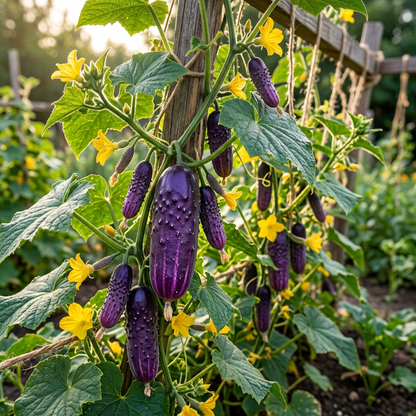 Purple Cucumber Seeds – Cucumber Seeds for Home Garden