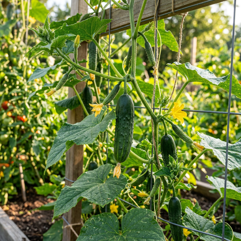 Cucumber Carmen F1 Seeds – Hybrid Cucumber Seeds for Home Garden