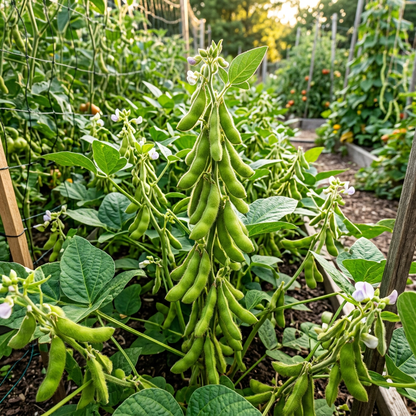 Midori Giant Edamame Soybean Seeds for Home Garden