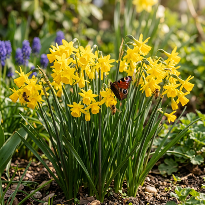 Narcissus Hawera Yellow Daffodil Seeds for Planting