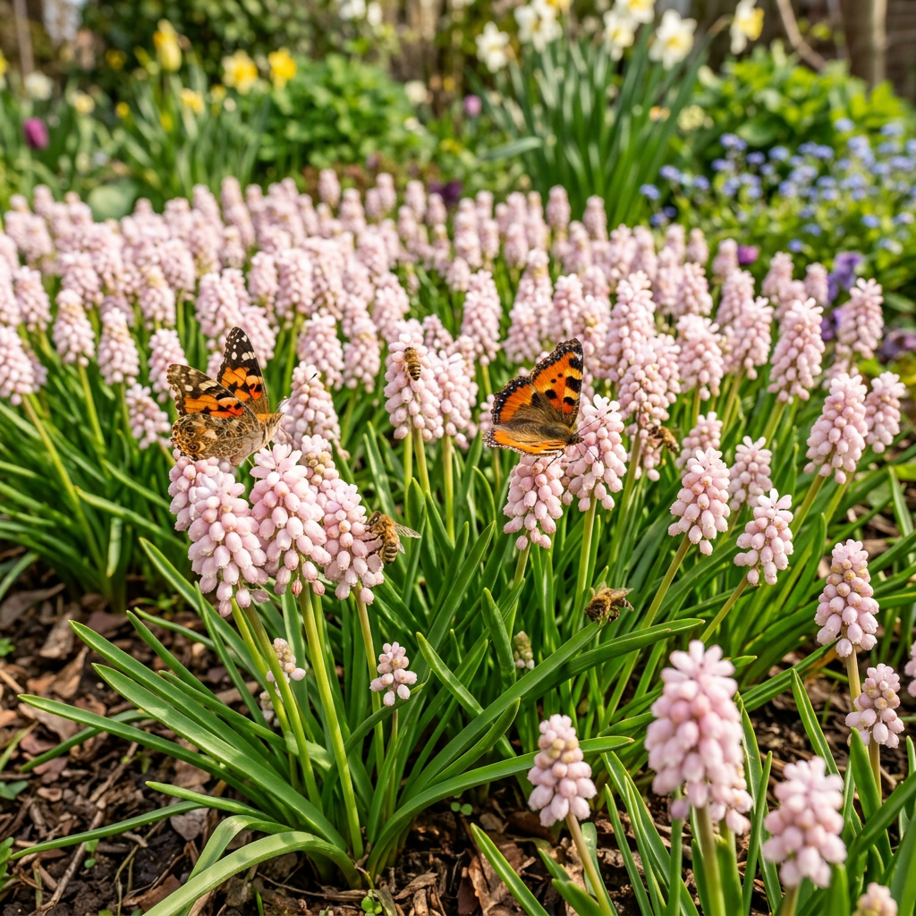 Muscari Pink Sunrise Flower Seeds for Planting
