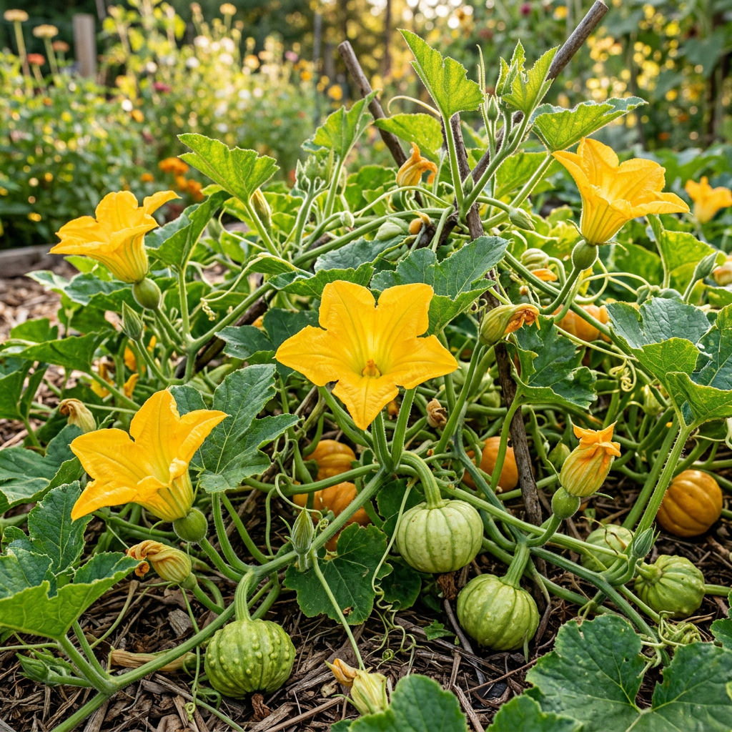 Pumpkin Blossom Seeds – Ornamental Pumpkin Seeds for Home Garden