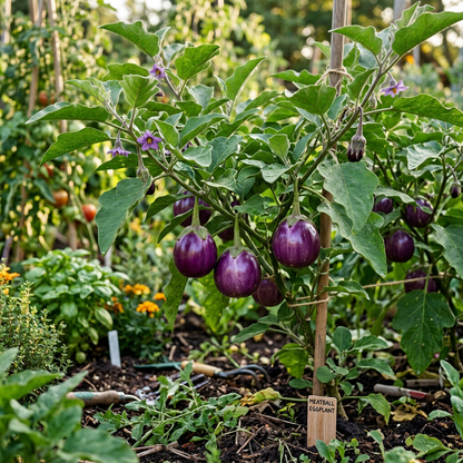 Aubergine Meatball Seeds for Planting