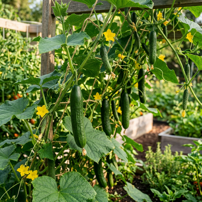 Carmen Cucumber Seeds – Hybrid Cucumber Seeds for Home Garden