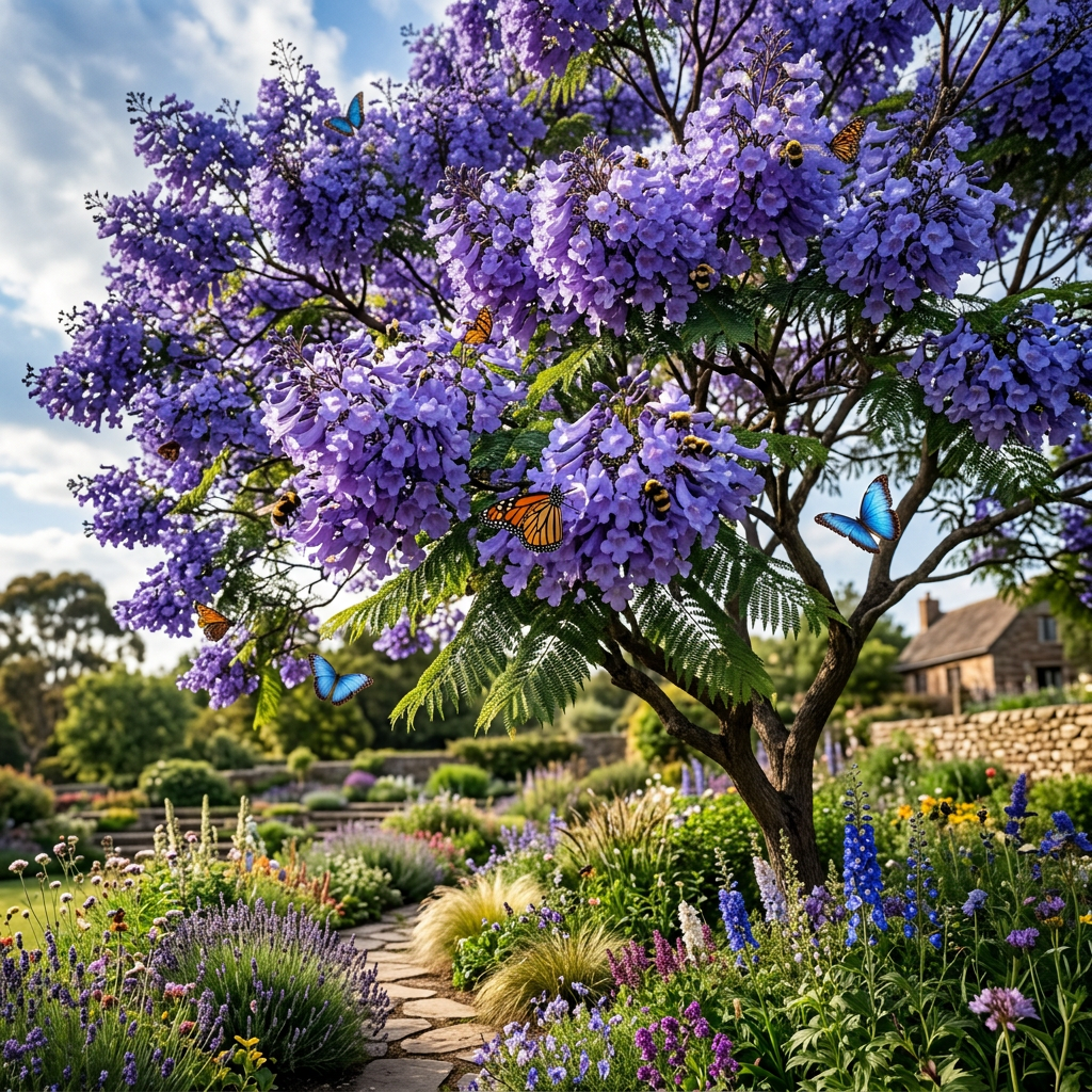 Blue Jacaranda Tree Seeds for Planting