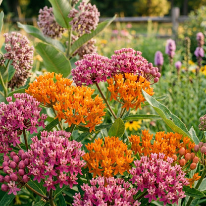 Mixed Color Milkweed Seeds – Asclepias Garden Flower Seeds