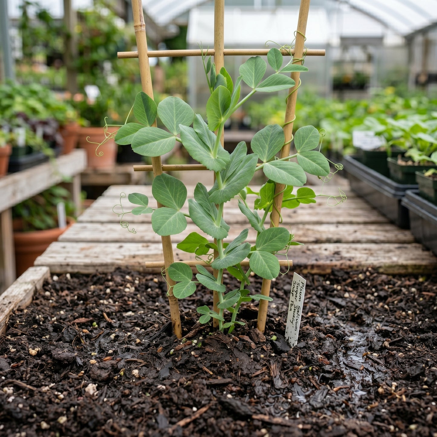 Snap Pea Seeds Sugar Daddy Snap Pea Seeds Pisum sativum var macrocarpon